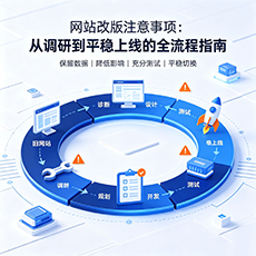 龙岩建站-网站改版注意事项:从调研到平稳上线的全流程指南