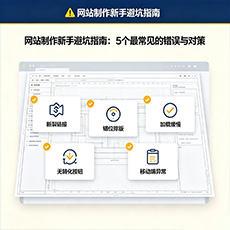 漳平建站-网站制作新手避坑指南：5个最常见的错误与对策