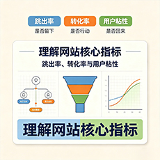 漳平建站-理解网站核心指标:跳出率、转化率与用户粘性