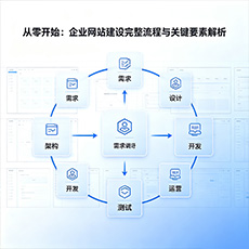 龙岩建站-从零开始:企业网站建设完整流程与关键要素解析